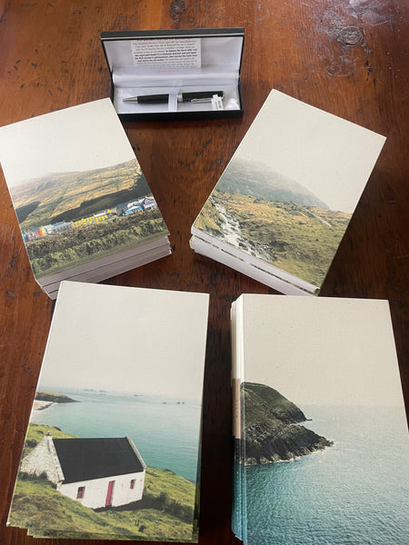 ***Blank Journals made in Ireland from recycled paper - 4 Designs