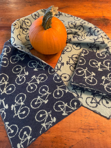 *Bicycle Scarf by McKernan Weavers of Co Clare