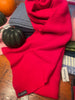 *DEARG - RED Scarf by McKernan Weavers of Co Clare