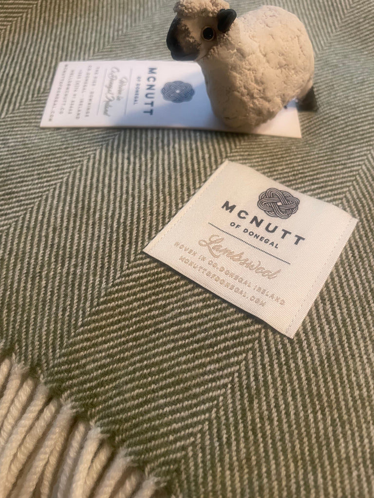 ***McNUTT of Donegal Blankets, 20 GORGEOUS arrivals and just in time.