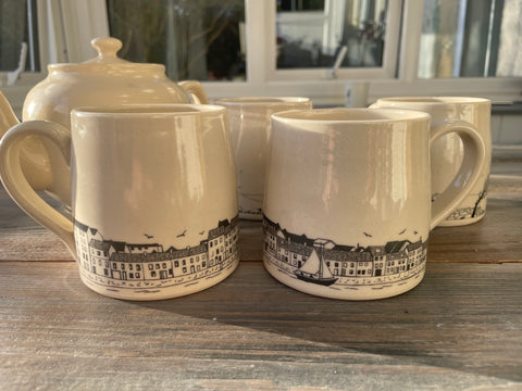 ***Pottery Mugs by A Piece of Ireland - Galway