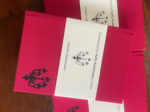 *Duffy Hand Bound Blank Notebooks