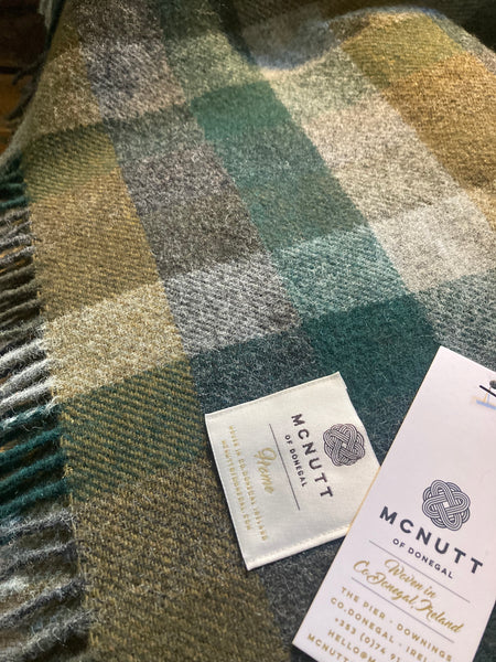 **NEW Pure Wool  McNUTT Throws in 3 New Designs