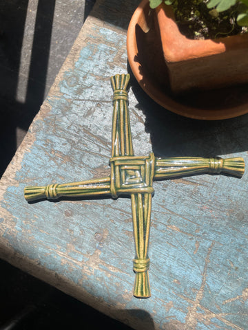 **St. Bridgid Cross by Ballymorris Pottery