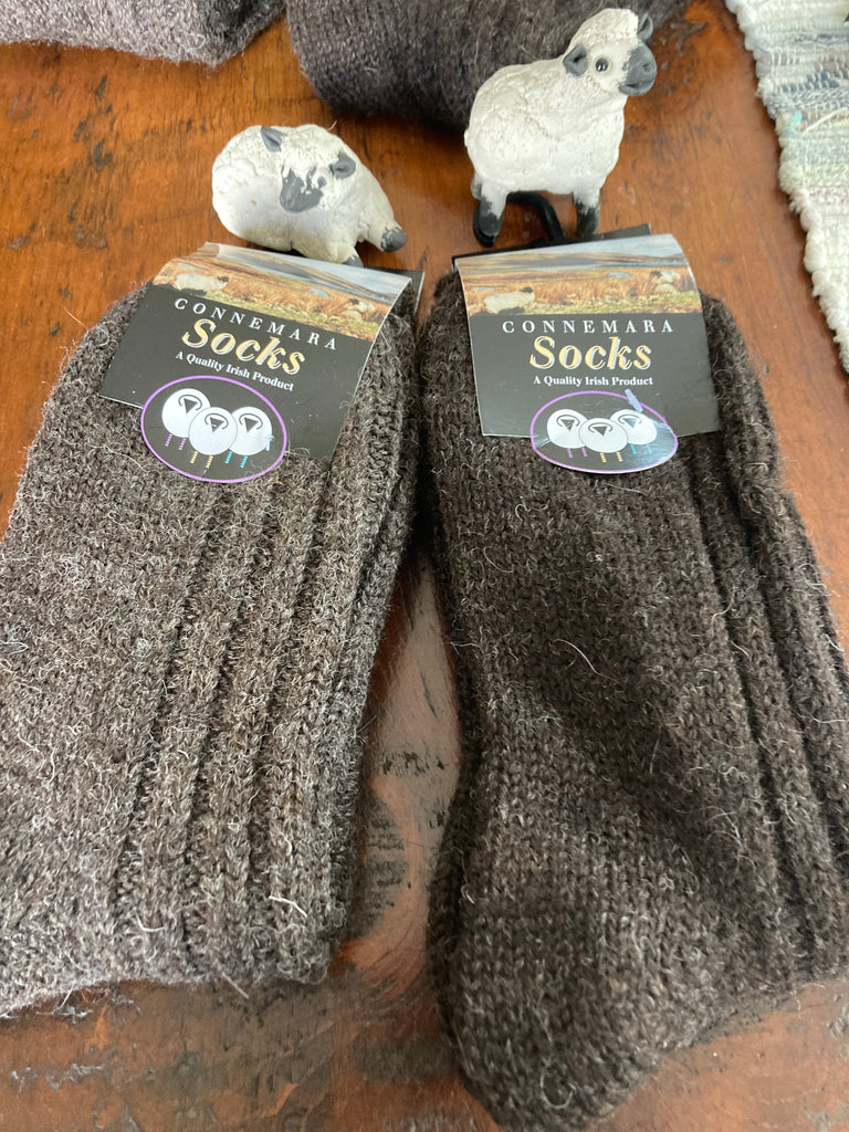 **Connemara Jacob Wool Socks - They're Back !