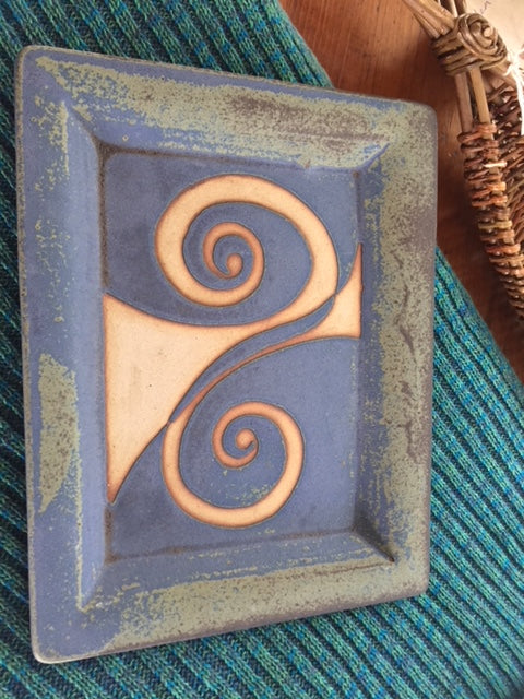 Ballymorris Blue Pottery Dishes