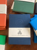 *New Duffy Hand Bound Blank Notebooks in Triskele Design