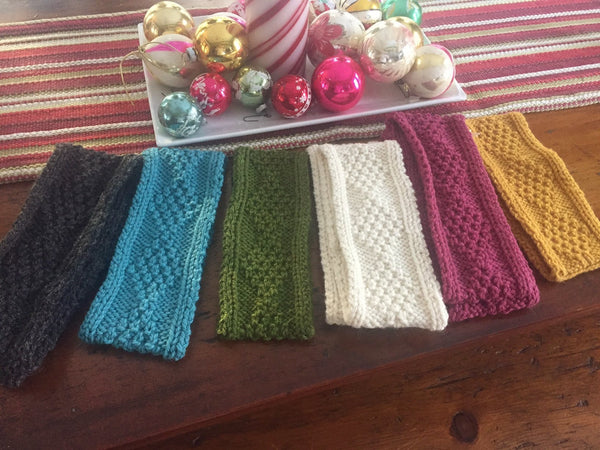 Handknit Woolen Headbands from Bere Island, Co. Cork