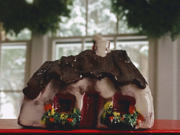 Irish Cottages with Flower Boxes-Mini's