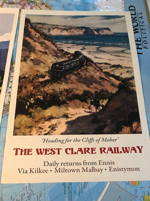 West Clare Railway Travel Poster