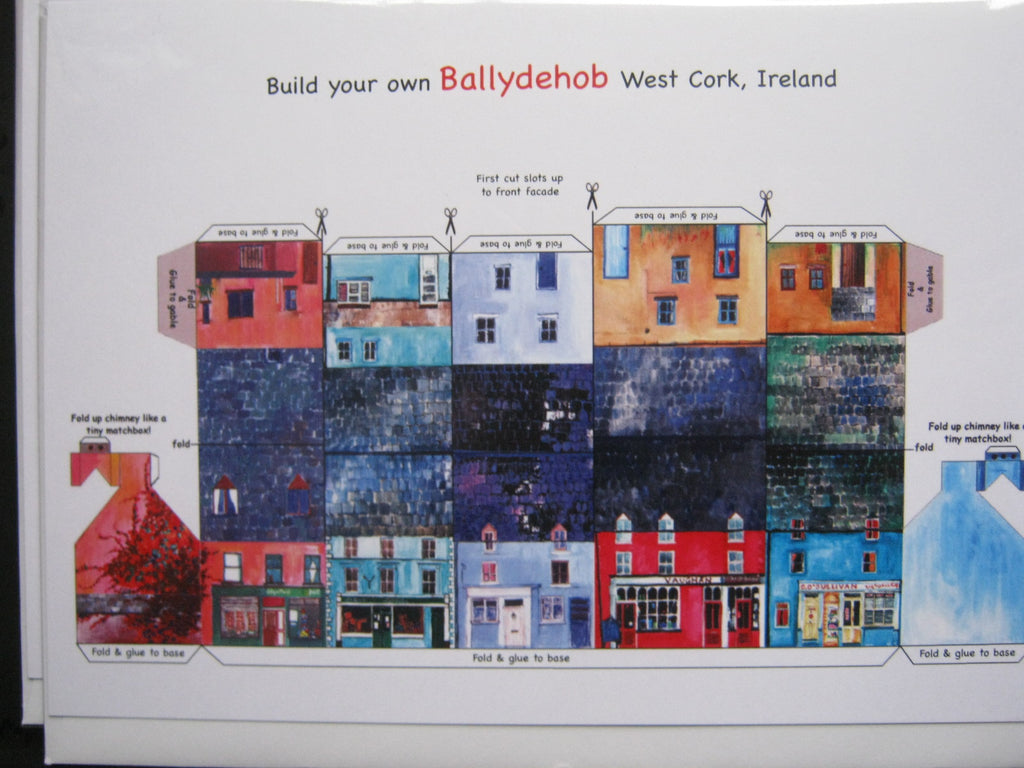 Ireland Tiny Town Cards - Ballydehob