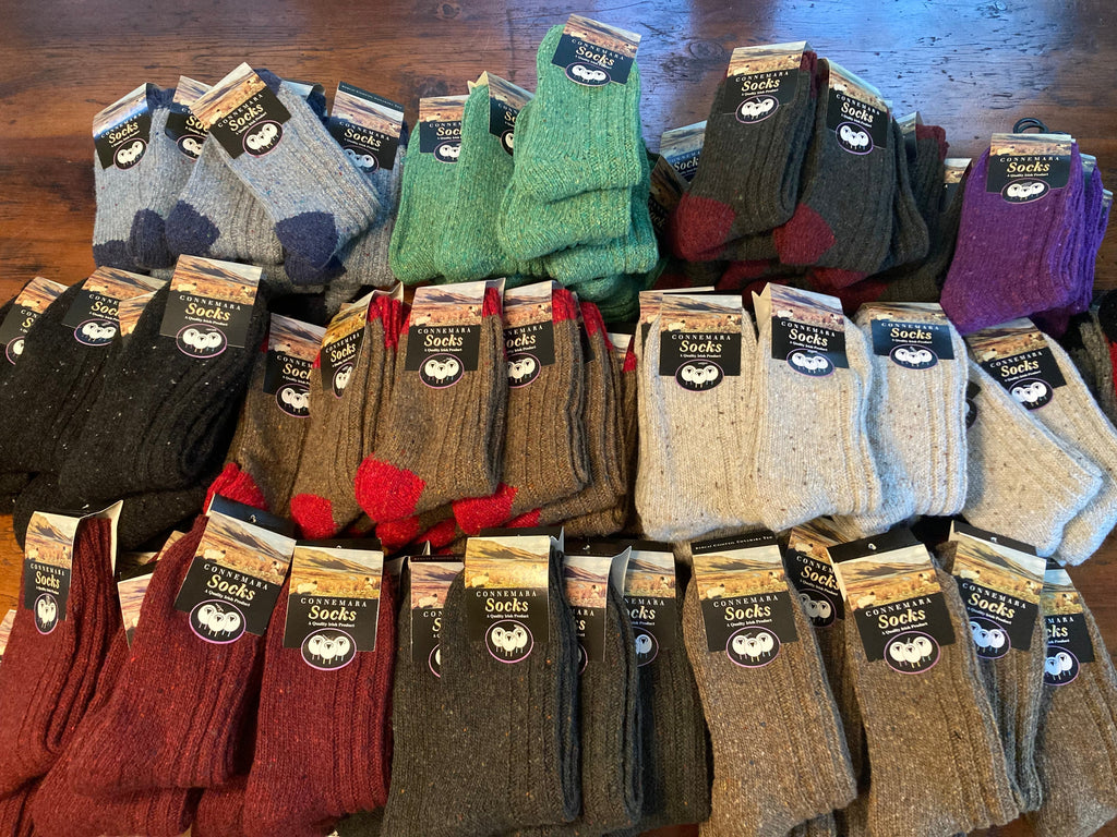 *Connemara Socks- New Shipment Just In