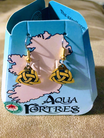 Trinity Earrings by Aquafortress, Co. Cork