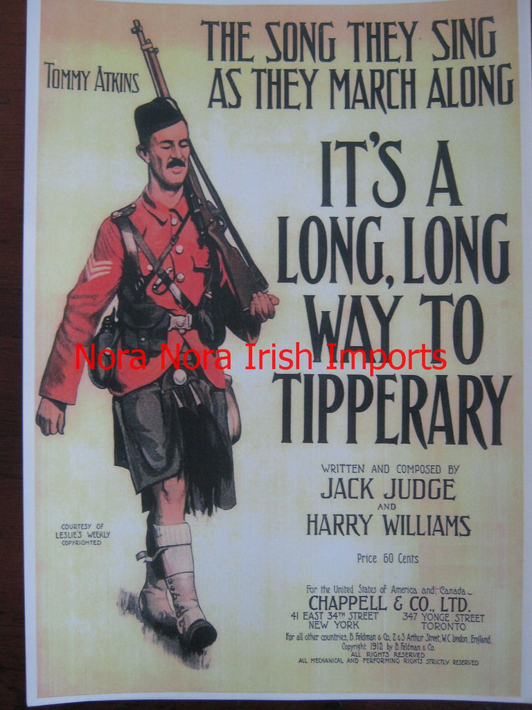 It's A Long, Long Way To Tipperary Print
