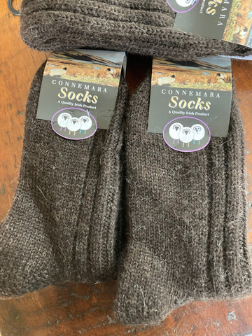 **Connemara Jacob Wool Socks - They're Back !