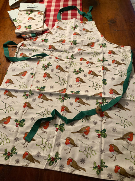 Irish Linen Aprons - 3 Designs