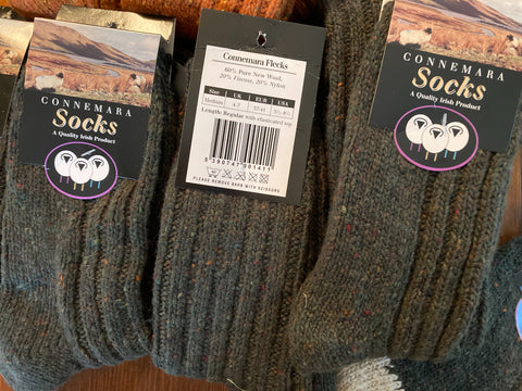 Connemara Socks - in Medium