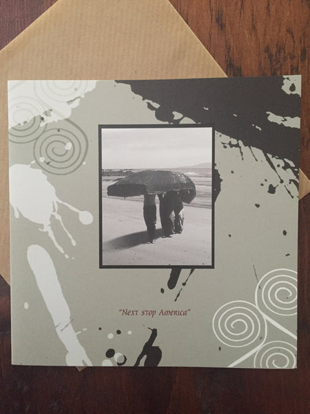 Next Stop America! Greeting Card