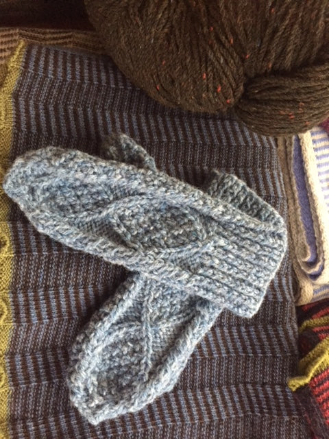 Handknit Woolen Mittens from Donegal