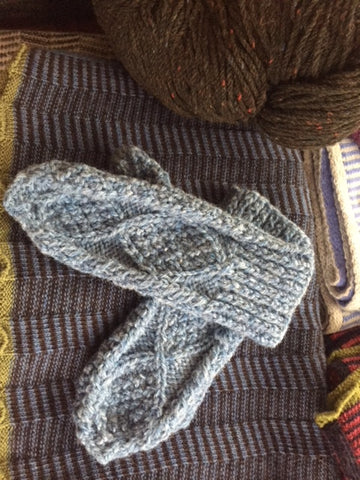 Handknit Woolen Mittens from Donegal