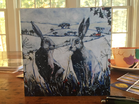 Winter Hares by Annabel Langrish