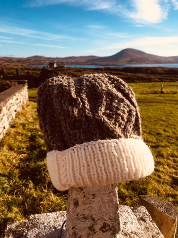 Aran Hand Knit Hats
